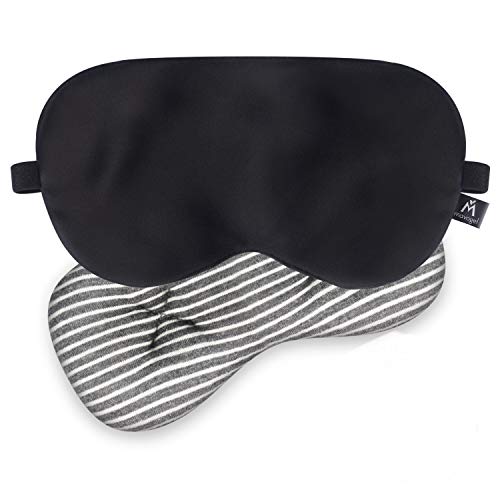 Mavogel Weighted Eye Mask for Sleeping - Weighted Sleep Mask with Removable E...