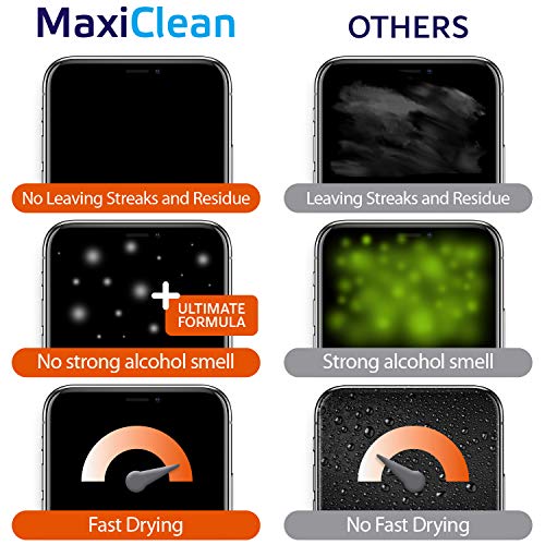 Lens Wipes - 222 (5.9X5.5 in / 15X14 cm) Pre-moistened Eyeglass Cleaning Wipe...