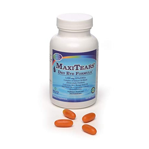 MedOp MaxiTears® Dry Eye Formula 120 softgels, 1bottle