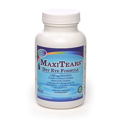 MedOp MaxiTears® Dry Eye Formula 120 softgels, 1bottle