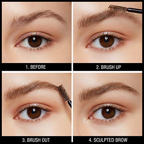 Maybelline Brow Fast Sculpt, Shapes Eyebrows, Eyebrow Mascara Makeup, Black B...