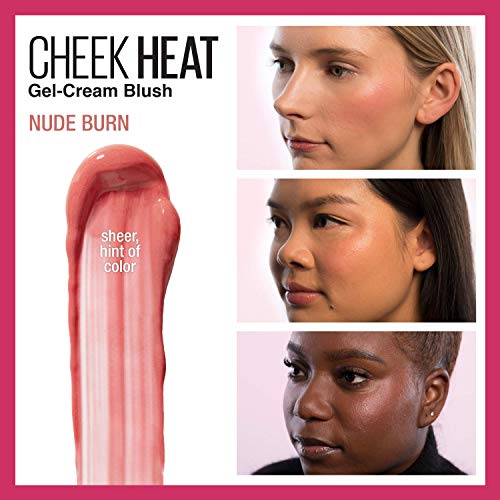 Maybelline Cheek Heat Gel-Cream Blush Makeup, Lightweight, Breathable Feel, S...