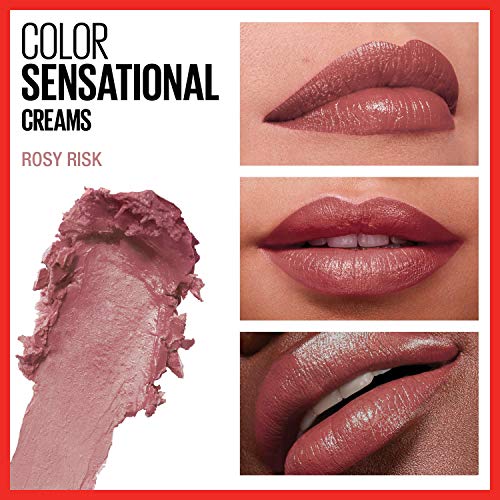 Maybelline Color Sensational Lipstick, Lip Makeup, Cream Finish, Hydrating Li...