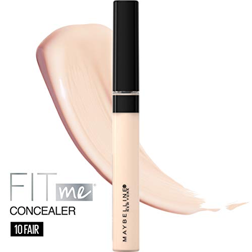 Maybelline Fit Me Liquid Concealer Makeup, Natural Coverage, Oil-Free, Fair, ...