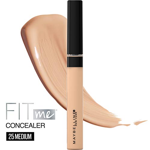 Maybelline Fit Me Liquid Concealer Makeup, Natural Coverage, Oil-Free, Medium...