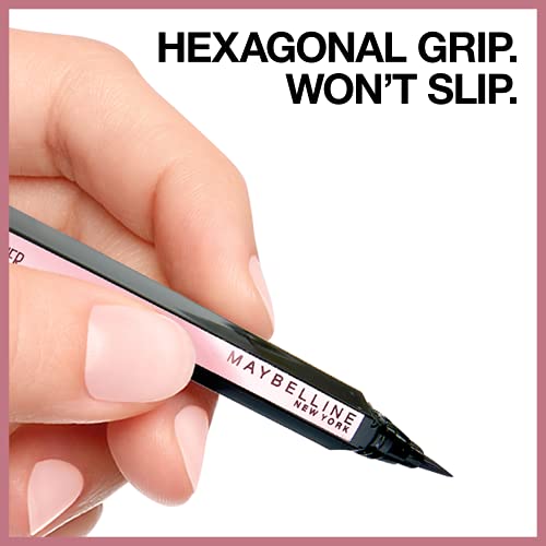 Maybelline Hyper Easy Liquid Pen No-Skip Eyeliner, Satin Finish, Waterproof F...