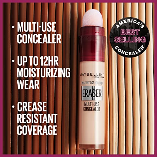 Maybelline Instant Age Rewind Eraser Dark Circles Treatment Concealer, Bright...