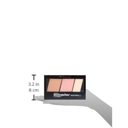 Maybelline Master Contour Face Contouring Kit, Light to Medium, 0.17 Ounce