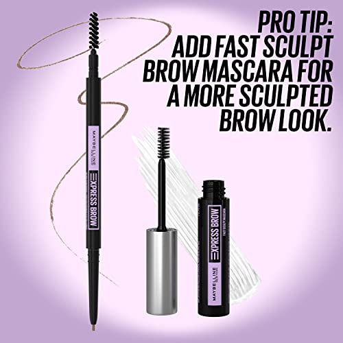 Maybelline New York Brow Ultra Slim Defining Eyebrow Makeup Mechanical Pencil...
