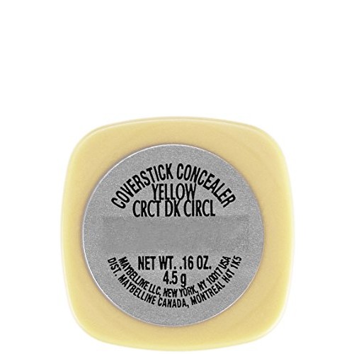 Maybelline New York Cover Stick Concealer, 190 Corrective Yellow, 0.16 Ounce