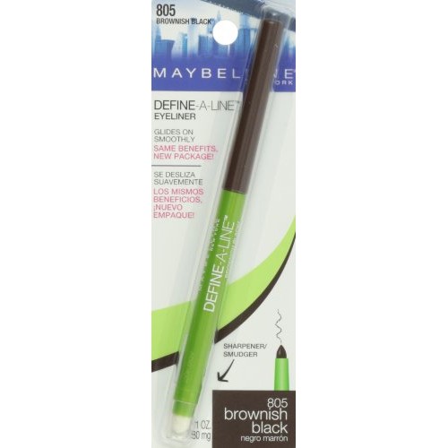 Maybelline New York Define-A-Line Eyeliner, Brownish Black, 0.01 fl. oz.