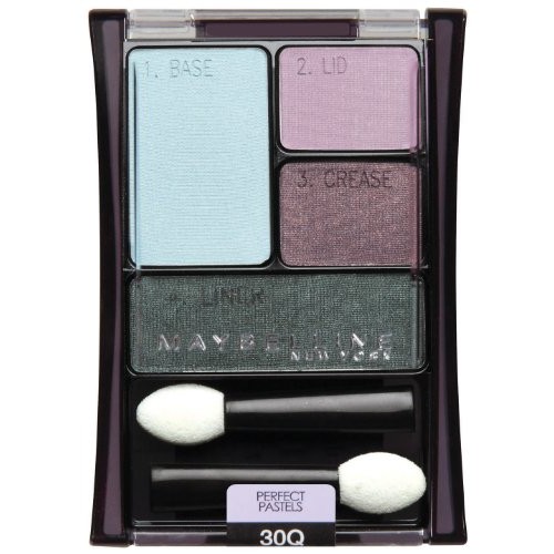 Maybelline New York Expert Wear Eyeshadow Quads, 30q Seashore Frosts Perfect ...