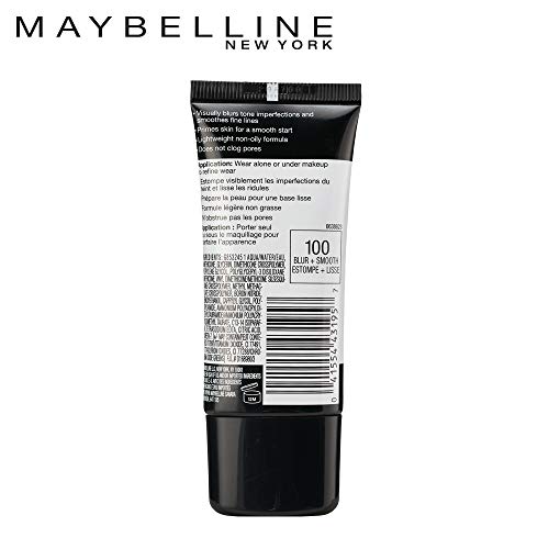 Maybelline New York Face Studio Master Prime Primer, Blur + Smooth, 1 Fl Oz (...