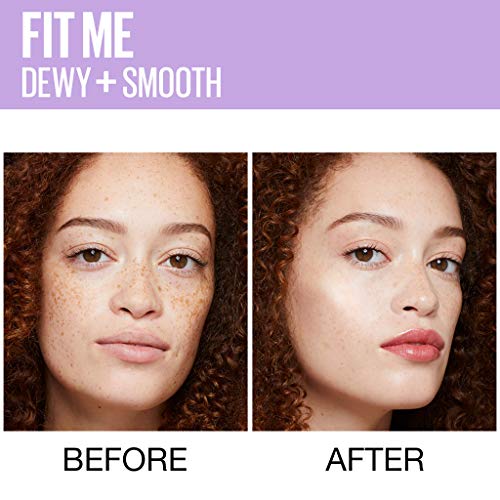 Maybelline New York Fit Me Dewy + Smooth Foundation, 120 Classic Ivory, 1 Fl....