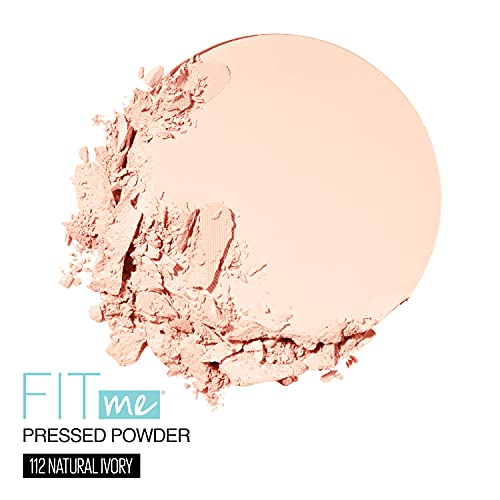 Maybelline New York Fit Me Matte + Poreless Pressed Face Powder Makeup, Natur...