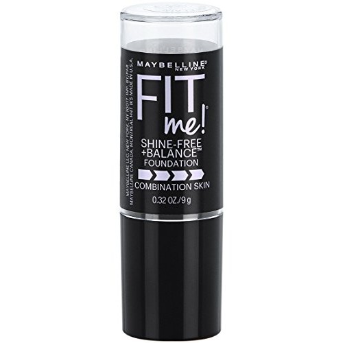 Maybelline New York Fit Me Shine-Free + Balance Stick Foundation, Porcelain, ...
