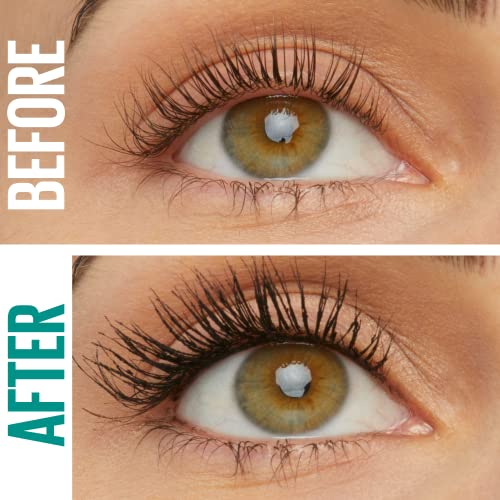 Maybelline New York Green Edition Mega Mousse Mascara Makeup, Smooth Buildabl...