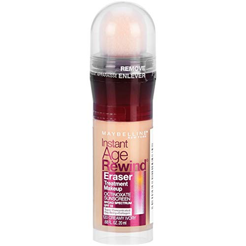 Maybelline New York Instant Age Rewind Eraser Treatment Makeup, Creamy Ivory,...