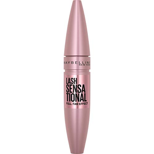 Maybelline New York Lash Sensational Washable Mascara, Blackest Black, (Packa...
