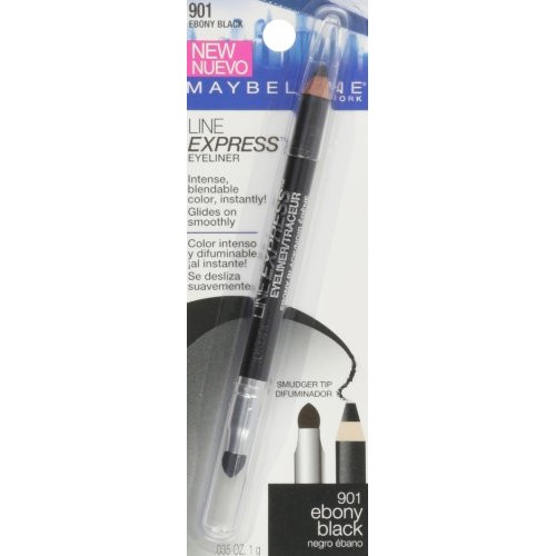 Maybelline New York Line Express Eyeliner, Ebony Black 901, 0.035 Ounce