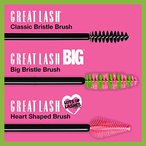 Maybelline New York Makeup Great Lash Washable Mascara, Blackest Black Volumi...