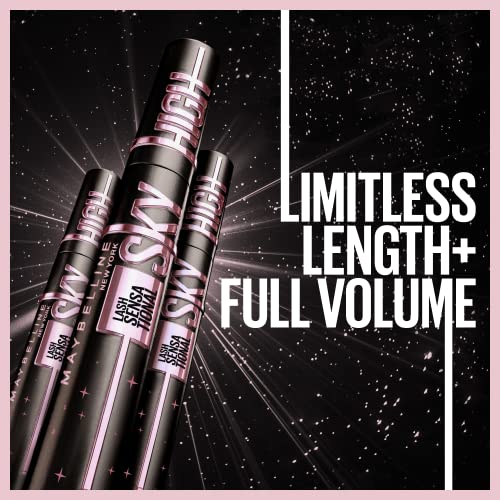 Maybelline New York Sky High Washable Volumizing Mascara Makeup, Cosmic Black...
