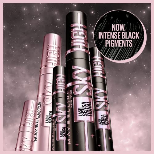 Maybelline New York Sky High Washable Volumizing Mascara Makeup, Cosmic Black...