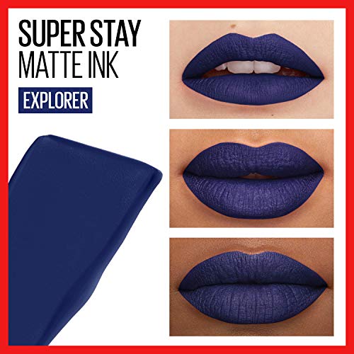 Maybelline New York SuperStay Matte Ink Liquid Lipstick, City Edition, Explor...
