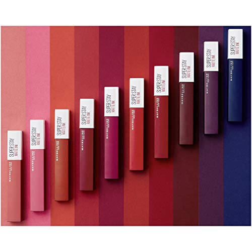 Maybelline New York SuperStay Matte Ink, Liquid Lipstick, City Edition, Origi...