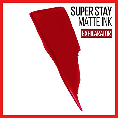 Maybelline New York SuperStay Matte Ink Liquid Lipstick, Spiced Edition, Exhi...