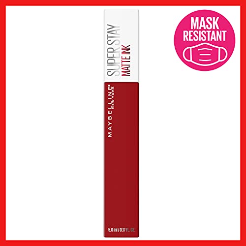 Maybelline New York SuperStay Matte Ink Liquid Lipstick, Spiced Edition, Exhi...