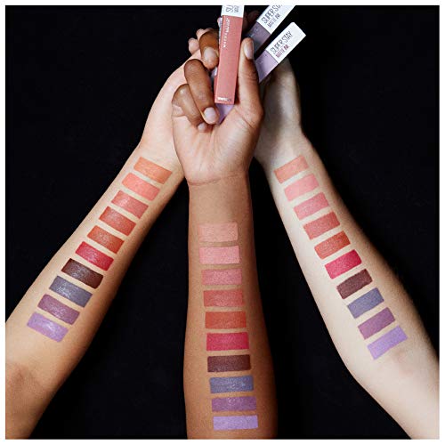 Maybelline New York SuperStay Matte Ink Un-nude Liquid Lipstick, Driver, 0.17...