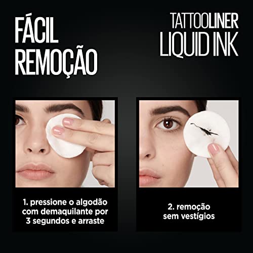 Maybelline New York Tattoo Studio Liquid Ink Eyeliner Makeup, up to 36HR Wear...