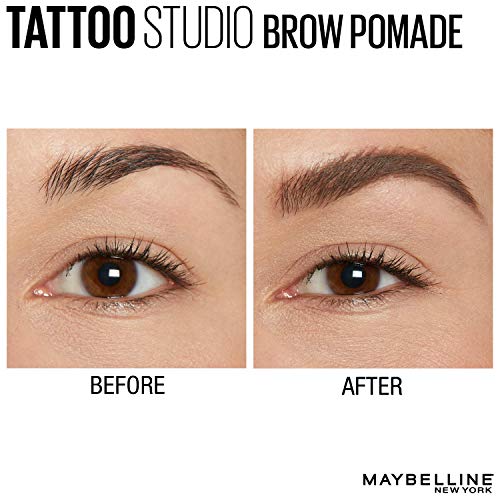 Maybelline New York Tattoostudio Brow Pomade Long Lasting, Buildable, Eyebrow...