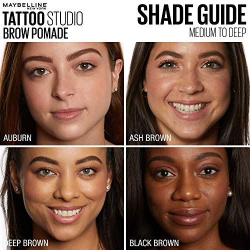 Maybelline New York Tattoostudio Brow Pomade Long Lasting, Buildable, Eyebrow...