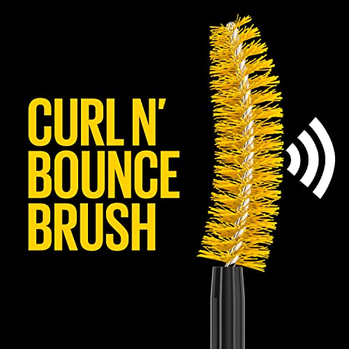Maybelline New York Volum' Express Colossal Curl Bounce Washable Mascara, Bla...