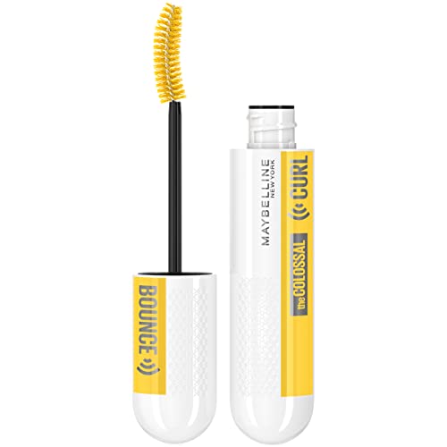 Maybelline New York Volum' Express Colossal Curl Bounce Washable Mascara, Bla...