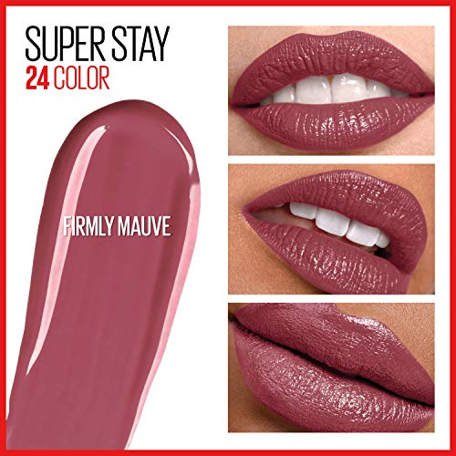 Maybelline SuperStay 24, 2-Step Liquid Lipstick, Firmly Mauve