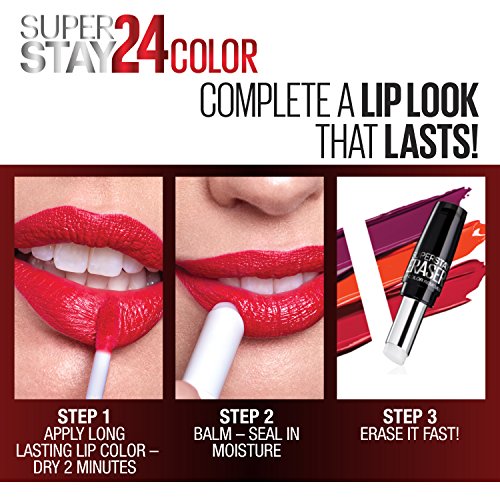 Maybelline SuperStay 24, 2-Step Liquid Lipstick, Firmly Mauve