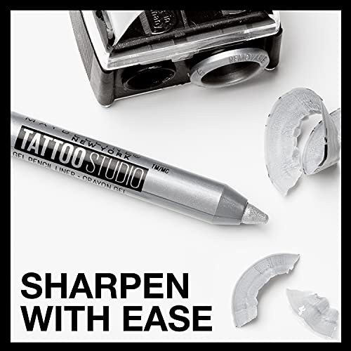 Maybelline TattooStudio Sharpenable Gel Pencil Longwear Eyeliner Makeup, Rich...