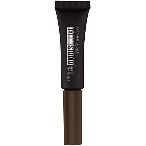 Maybelline TattooStudio Waterproof Eyebrow Gel Makeup, Deep Brown, 0.23 Fl Oz...