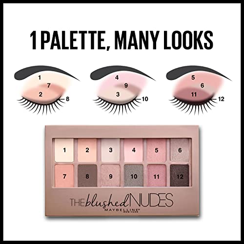 Maybelline The Blushed Nudes Eyeshadow Makeup Palette