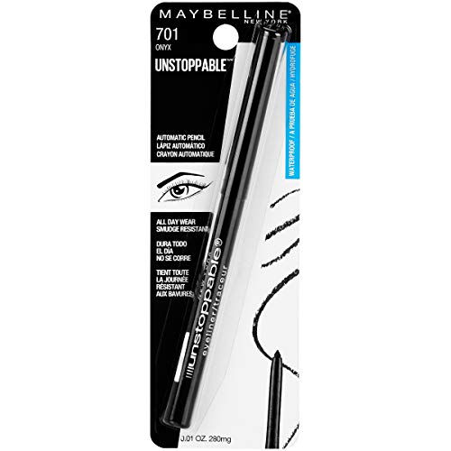 Maybelline Unstoppable Eyeliner, Onyx, 0.01 oz.