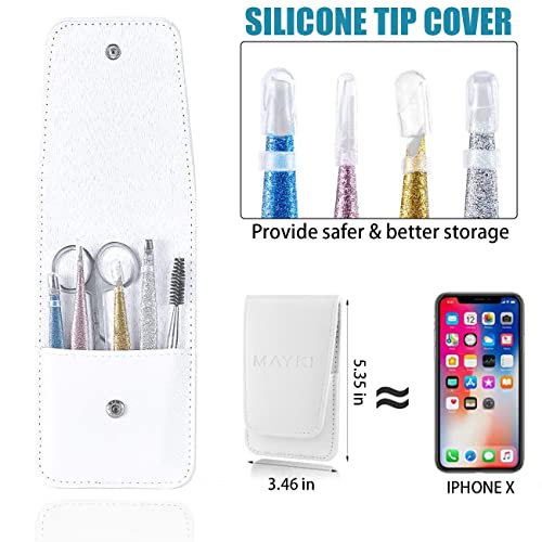 Tweezers for Women 6PCS, Professional Tweezers for Eyebrow, Precision Eyebrow...