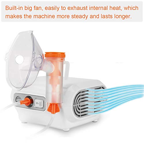 MAYLUCK Portable Compressor Nebulizer, Nebulizer Machine with 1 Set Accessory...