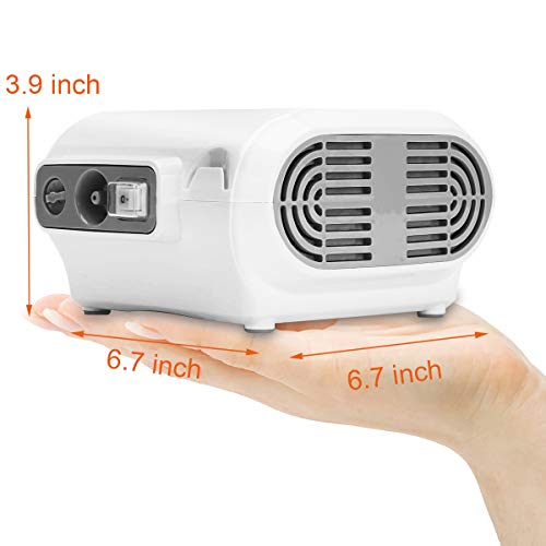 MAYLUCK Portable Compressor Nebulizer, Nebulizer Machine with 1 Set Accessory...