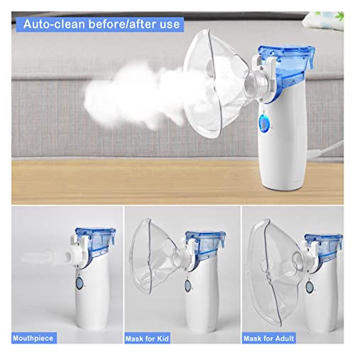 MAYLUCK Portable Handheld Nebulizer, Steam Inhaler, Cool Mist Sprayer Machine...