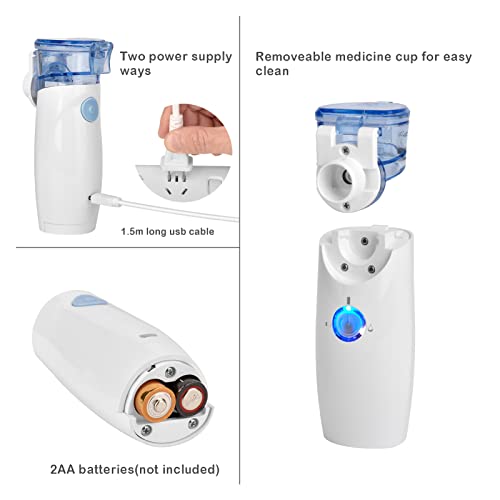 MAYLUCK Portable Handheld Nebulizer, Steam Inhaler, Cool Mist Sprayer Machine...