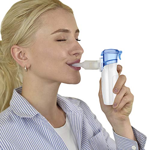 Portable Nebuliser Handheld Mesh Atomizer Machine for Home Daily Use, Persona...