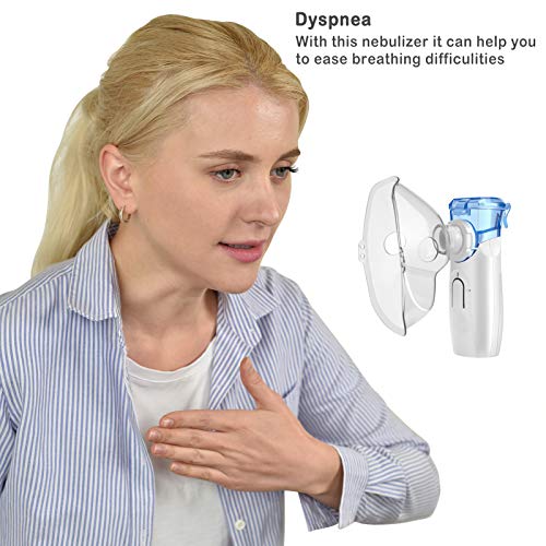 Portable Nebuliser Handheld Mesh Atomizer Machine for Home Daily Use, Persona...